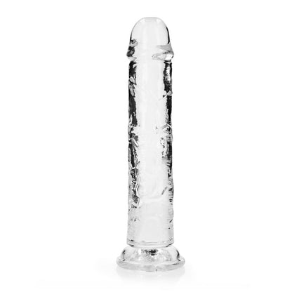 REALROCK 25 cm Straight Dildo - Clear (10'') Dong