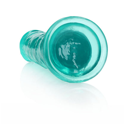 REALROCK 25 cm Straight Dildo - Turquoise - Turquoise 25 cm (10) Dong - REA154TUR