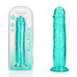 REALROCK 31 cm Straight Dildo - Turquoise - Turquoise 31 cm (11) Dong - REA156TUR