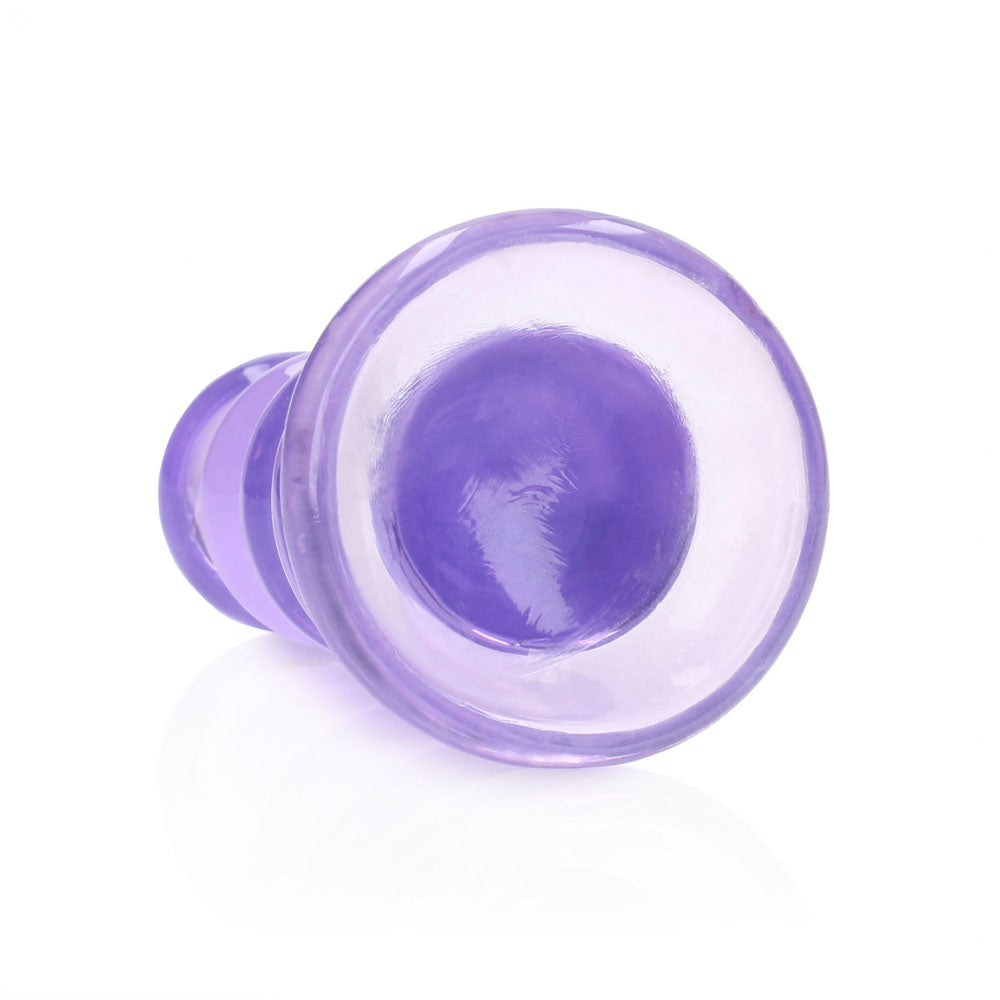 REALROCK 14 cm Curvy Anal Plug - Purple - Purple 14 cm (4.5) Butt Plug - REA158PUR