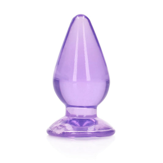 REALROCK 11.5 cm Anal Plug - Purple - Purple 11.5 cm (4.5) Butt Plug-REA162PUR