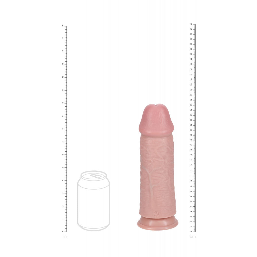 REALROCK 25cm Extra Thick Dildo - Flesh - Flesh 25 cm (10) Extra Thick Dong-REA174FLE
