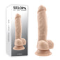 Selopa 6 DILDO - Light - Flesh 19 cm Dong-SL-DD-3892-2