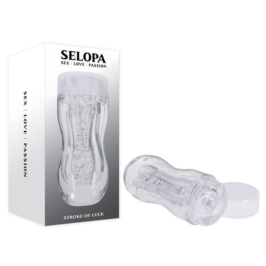 Selopa STROKE OF LUCK - Clear Stroker-SL-MS-6428-2