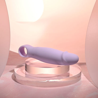 Selopa PETITE PECKER - Purple 11.7 cm USB Rechargeable Mini Vibrator-SL-RS-6145-2
