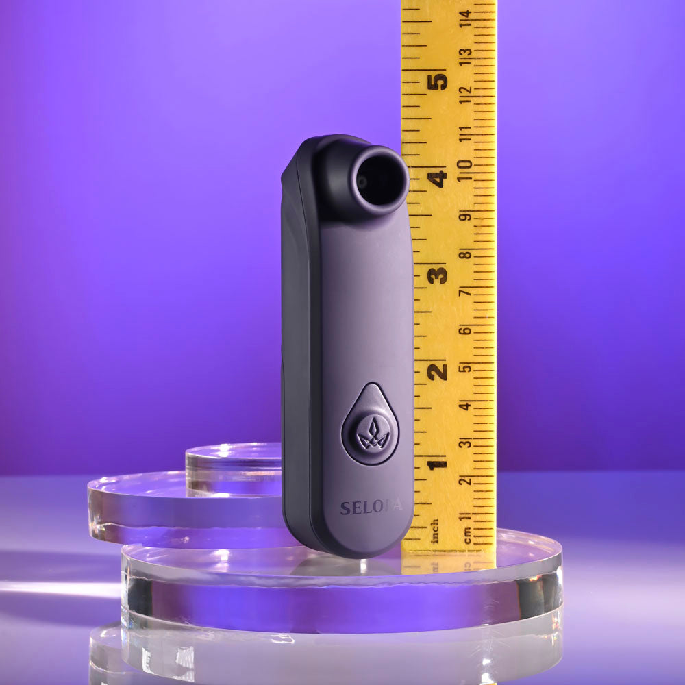 Selopa SURE THING - Black Vibrating & Sucking Stimulator-SL-VB-6312-2