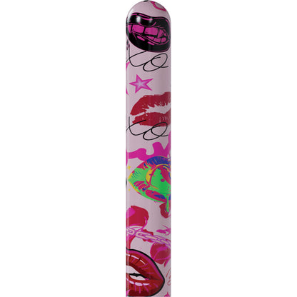 S-LINE Kaotix Y2K Princess - Powder Pink 17.8 cm USB Rechargeable Vibrator - SLI294PPNK