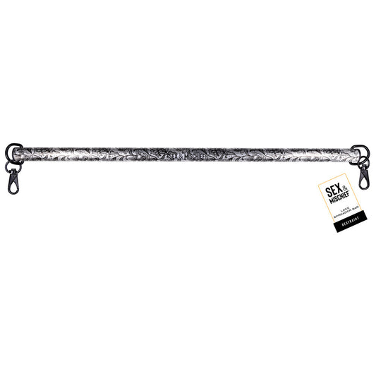 Sex & Mischief Lace Spreader Bar - Aluminium Restraint Bar-SS10102