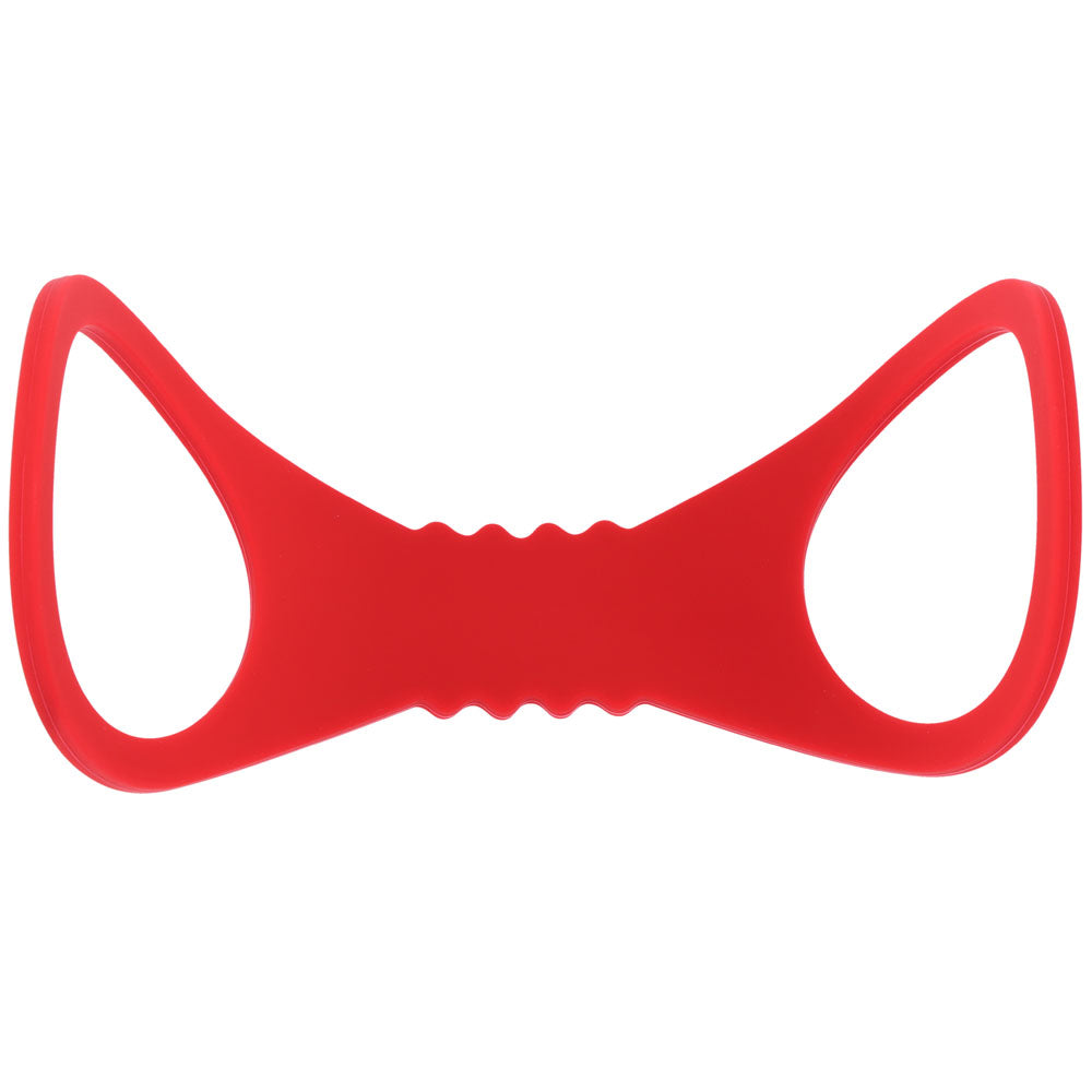 Sex & Mischief Amor Large Silicone Cuffs - Red Large Restraints-SS10230