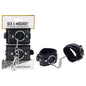 S&M Shadow Handcuffs - Black Restraints - SS10300