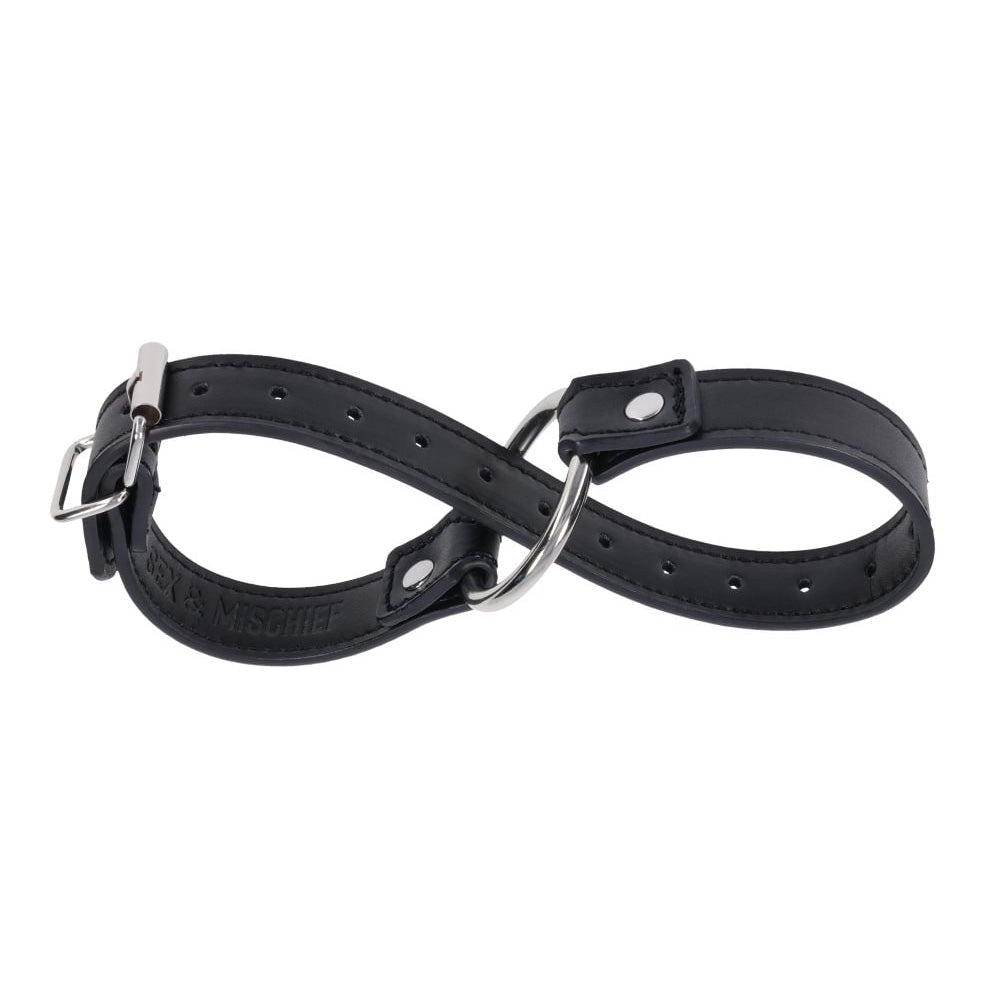 S&M Shadow Convertible Cuffs - Black Restraints - SS10302