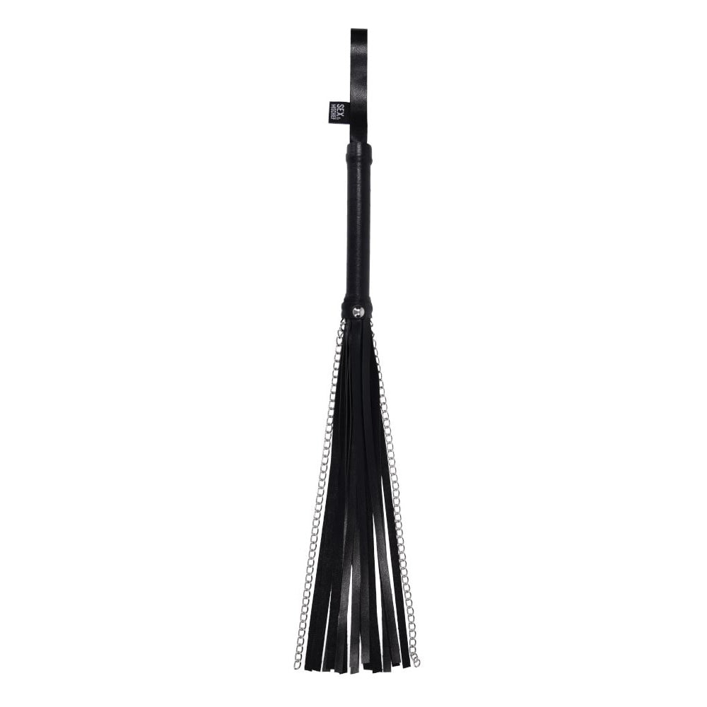 S&M Shadow Chain Flogger - Black Flogger Whip - SS10307
