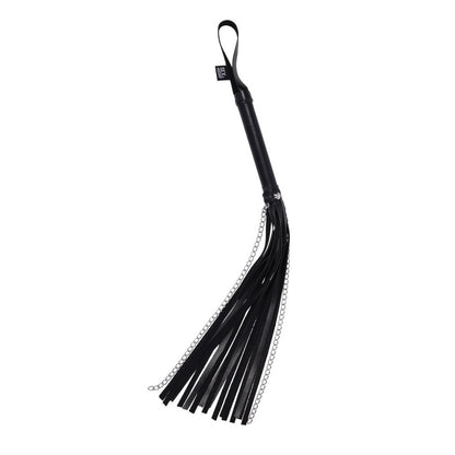 S&M Shadow Chain Flogger - Black Flogger Whip - SS10307