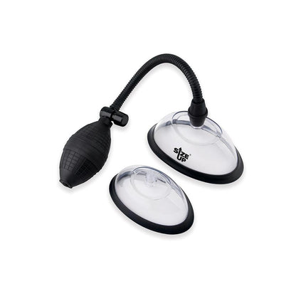 Size Up Classic Pussy Pump with 2 Chambers - Vagina Pump with 2 Interchangeable Chambers-SU110