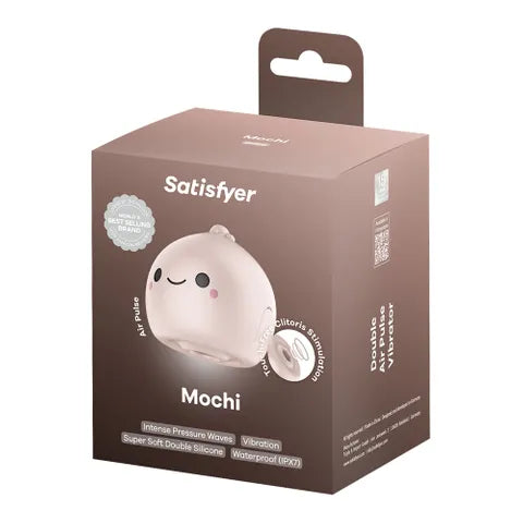 Satisfyer Mochi - Beige USB Rechargeable Air Pulse Stimulator