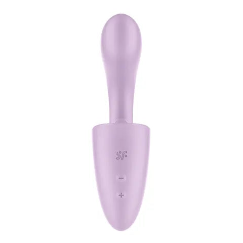 Satisfyer Tongue Expert - Violet 18 cm USB Rechargeable Vibrator with Flicking Clit Stimulator