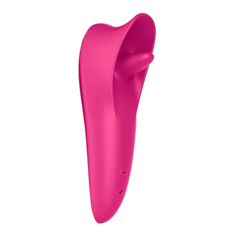 Satisfyer Tongue Master - Pink 14.4 cm USB Rechargeable Flicking Clitoral Stimulator