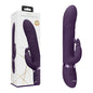 VIVE Nari - Purple - Purple 24.1 cm USB Rechargeable Rabbit Vibrator-VIVE053PUR