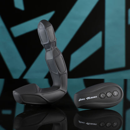 Zero Tolerance MR PROSTATE - Black 12.6 cm USB Rechargeable Prostate Massager with Wireless Remote-ZE-RS-6633-2