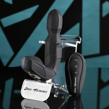 Zero Tolerance MR PROSTATE - Black 12.6 cm USB Rechargeable Prostate Massager with Wireless Remote-ZE-RS-6633-2