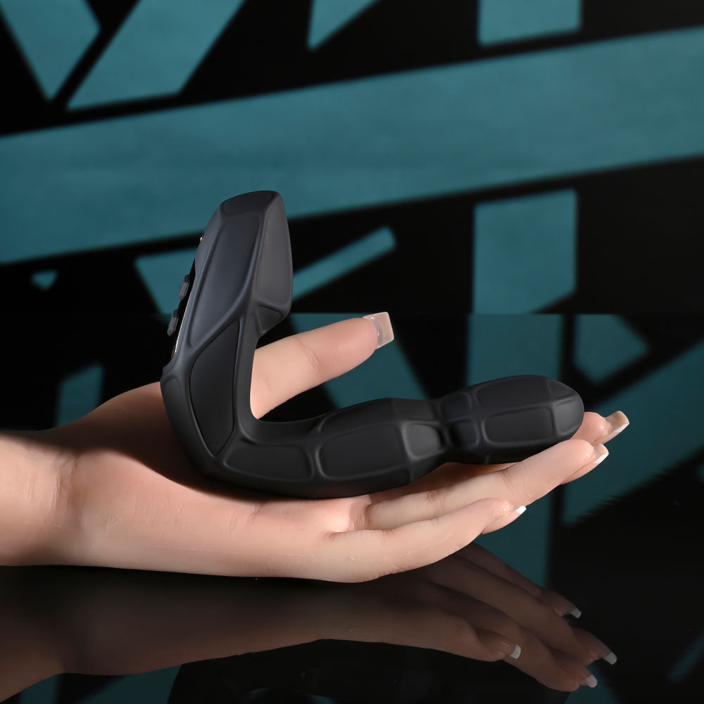 Zero Tolerance MR PROSTATE - Black 12.6 cm USB Rechargeable Prostate Massager with Wireless Remote-ZE-RS-6633-2