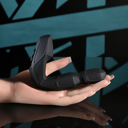 Zero Tolerance MR PROSTATE - Black 12.6 cm USB Rechargeable Prostate Massager with Wireless Remote-ZE-RS-6633-2