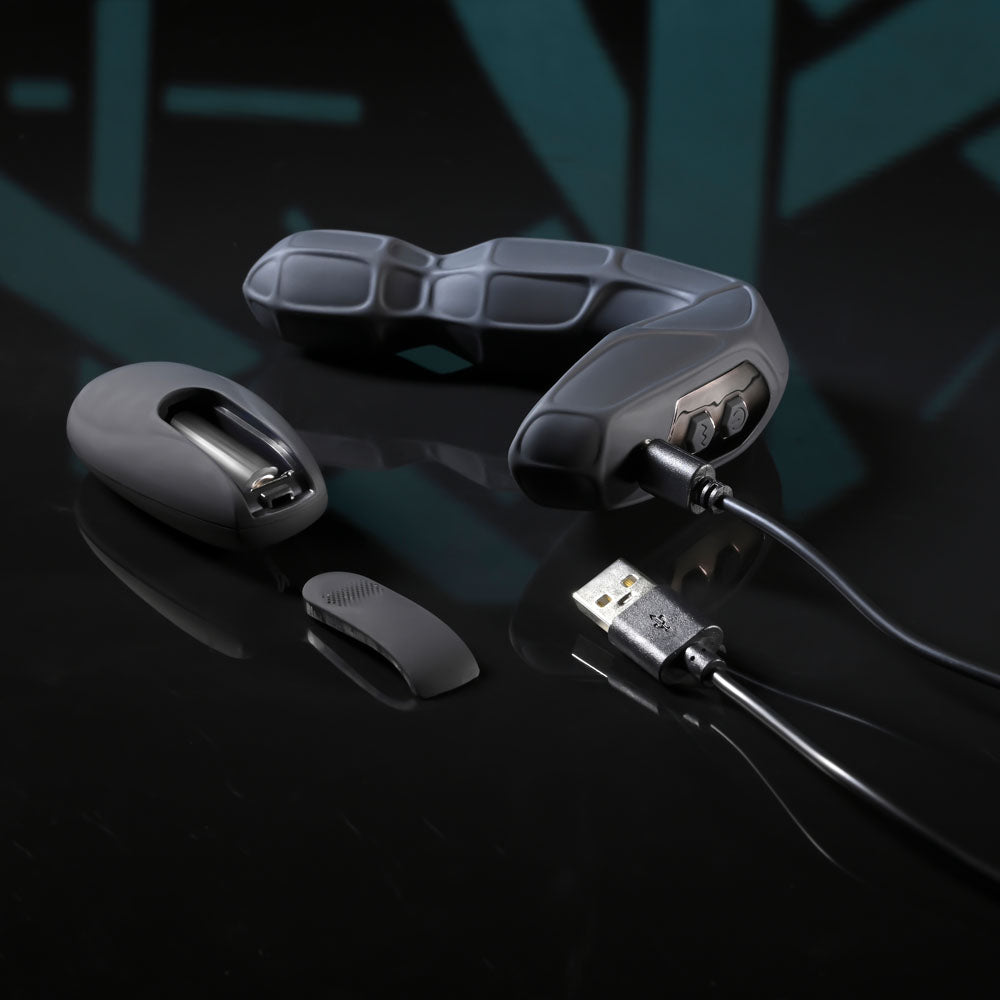 Zero Tolerance MR PROSTATE - Black 12.6 cm USB Rechargeable Prostate Massager with Wireless Remote-ZE-RS-6633-2