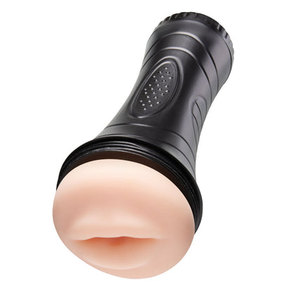 Zolo STROKE OFF Deep Throat BJ - Flesh Mouth Stroker - ZO-3017