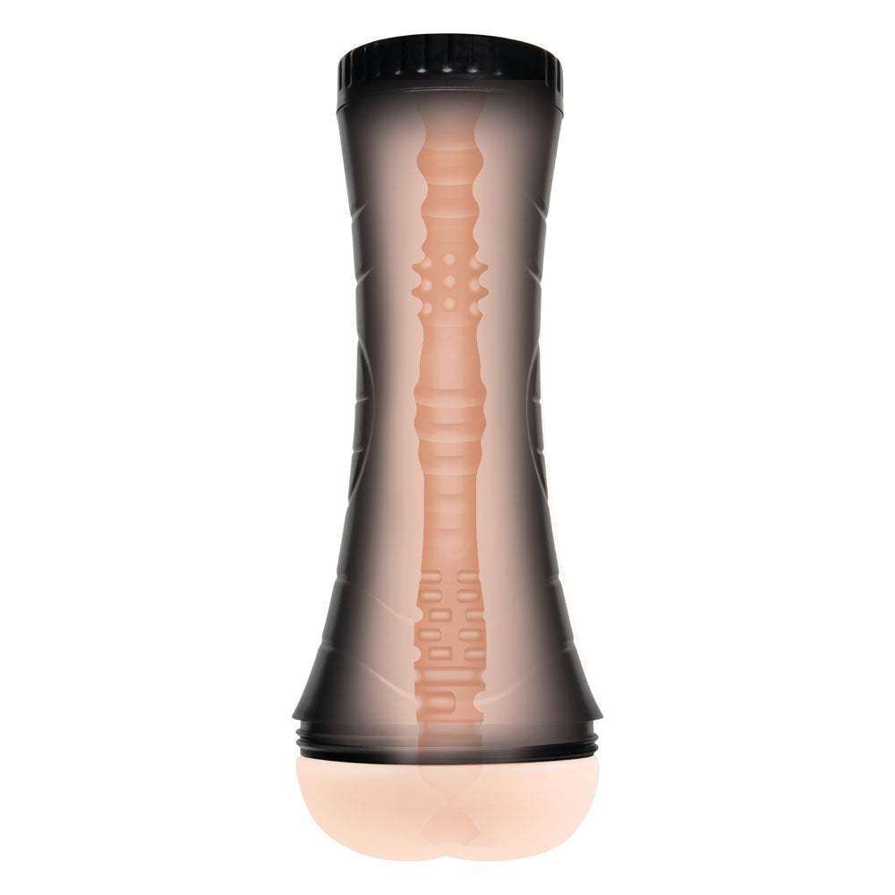 Zolo STROKE OFF Deep Throat BJ - Flesh Mouth Stroker - ZO-3017